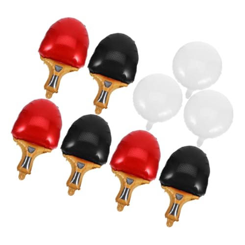 EXQUIMEUBLE 9 Stück Teiliges Tischtennis Ballon Langlebige Sportballon Dekoration in Schläger Ballform Leicht Aufzublasen für Sportpartys Geburtstage und Vielseitige Eventdeko EXQUIMEUBLE 9 Stück Teiliges Tischtennis Ballon Langlebige Sportballon Dekoration in Schläger Ballform Leicht Aufzublasen für Sportpartys Geburtstage und Vielseitige Eventdeko von EXQUIMEUBLE