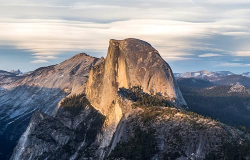 1000-teiliges Puzzle für Erwachsene | Landschaftspuzzle für Erwachsene 1000, Bäume, Berge, USA, Glacier Point 70 x 50 cm von EZMLFA