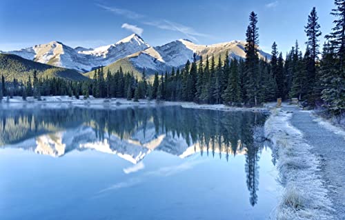 Puzzles für 2000 Teile, unmögliches Puzzle für Erwachsene, Lernspiele, Naturlandschaft, Wald, Berge, Kanada, Kananaskis Lake, 70 x 100 cm Puzzles für 2000 Teile, unmögliches Puzzle für Erwachsene, Lernspiele, Naturlandschaft, Wald, Berge, Kanada, Kananaskis Lake, 70 x 100 cm von EZMLFA