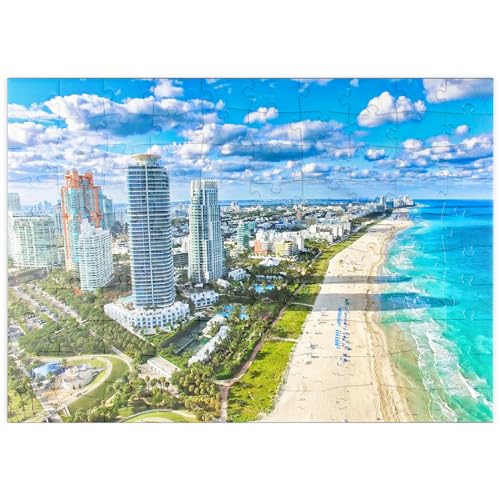 South Beach, Miami Beach, Florida, USA – Premium-Puzzle mit 2000 Teilen, 70 x 100 cm von EZMLFA