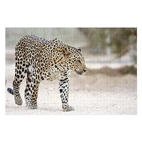 Tierpuzzle für Erwachsene, 1000 Teile, Leopardenmuster, Puzzles für Erwachsene, Teenager, Kinder, Spiele, Unterhaltung, großes Puzzle, 26 x 38 cm Tierpuzzle für Erwachsene, 1000 Teile, Leopardenmuster, Puzzles für Erwachsene, Teenager, Kinder, Spiele, Unterhaltung, großes Puzzle, 26 x 38 cm von EZMLFA