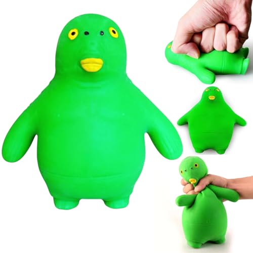 Grüner Fisch Sensory Spielzeug,Grüner Fisch Stress Spielzeug,Anti-Stress Squeeze Toy,Grüner Fisch Sensory Fidget Spielzeug,Grüner Monsterfisch Squeeze Spielzeug,für Erwachsene & Kinder von EZOULUOBA