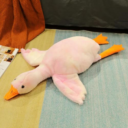 EacTEL Ente Plüschtiere Kawaii Tier Gans Kissen Kinder Mädchen Geburtstagsgeschenk 50cm 5 von EacTEL