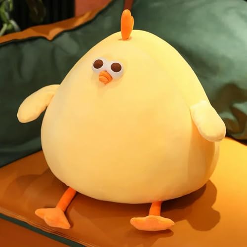 EacTEL Funny Fat Chicken Plush Toys Pillow Soft Simulation Cute Plushie Dolls Neck Pillow Stuffed Animal for Boys Girls Festival Gifts 30cm 5 von EacTEL