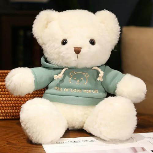 EacTEL Niedliches Teddybär Spielzeug Kawaii Curly Bear weiches Tier Kissen Kinder Mädchen Geburtstag 80cm 5 von EacTEL