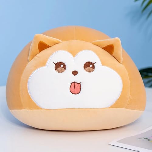 EacTEL Soft Ball Katzenform Soft Plüsch Kissen Puppe Niedliche Cartoon Shiba Inu Hund Tier Plüsch Spielzeug Mädchen Geburtstagsgeschenk 15CM 2 von EacTEL