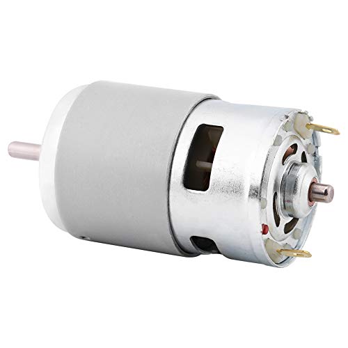 Eacam 775 Bürstenmotor, 12 V, 0,32 A, 60 W, 3500 U/min, Metall-Gleichstrommotor mit Großem Drehmoment, für Elektrowerkzeuge von Eacam