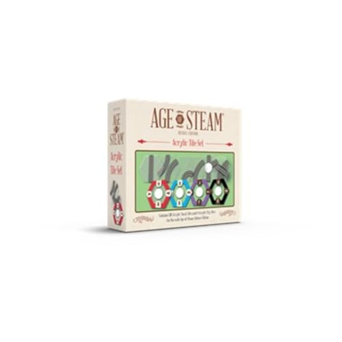 Eagle-Gryphon Games Age of Steam Deluxe - Acrylfliesen-Set von Eagle-Gryphon Games