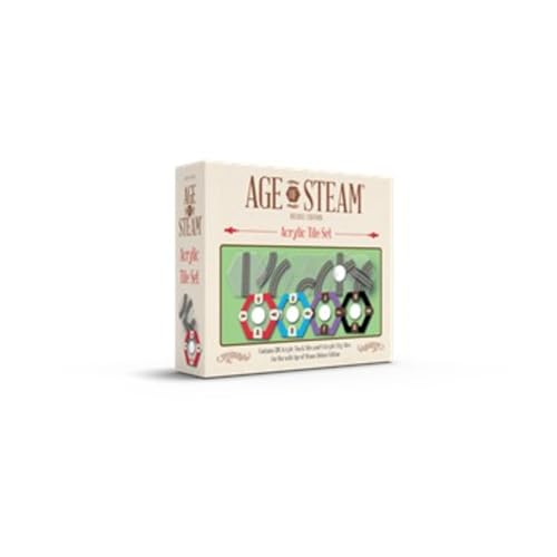 Age of Steam Deluxe Brettspiel: Acrylfliesen-Set von Eagle-Gryphon Games