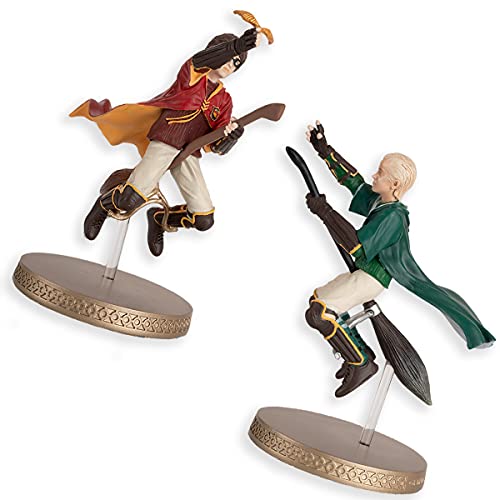 Eaglemoss Collections Wizarding World - Harry & Draco Quidditch Duo (Jahr 2) Figuren - Wizarding World Figurensammlung von Eaglemoss Collections