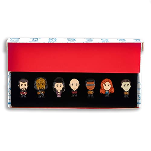 Star Trek - Star Trek TNG: Chibi Pin Badge Box Set - Star Trek Pin Badges Collection by Eaglemoss Collections von Eaglemoss Collections