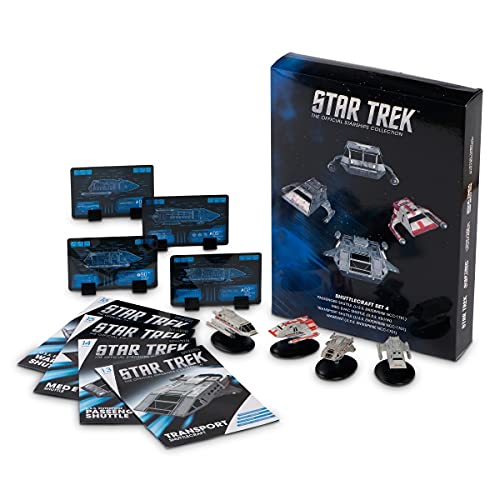 Star Trek Starships Collection Exclusive Shuttlecraft Set 4 von Eaglemoss Collections