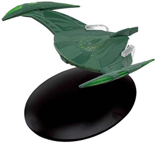 Eaglemoss Star Trek Romulan Bird-Of-Prey (2152) und Magazin von Eaglemoss Publications