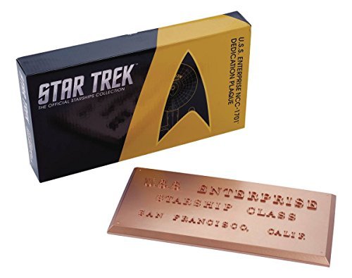 Star Trek U.S.S. Enterprise NCC-1701 Dedication Plaque #1 by Star Trek von Star Trek