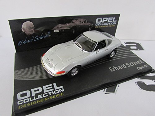 Auto 1/43 - OPEL Sammlung designer - OPEL gt - Erhard Schnell von Eaglemoss