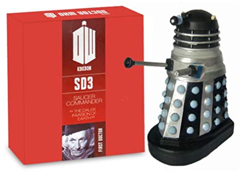 Doctor Who Special Edition Figur Collection – Figur SD3 Untertasse Kommandant 'The Dalek Invasion of Earth' – handbemalt im Maßstab 1:21 – Sammlerbox von Eaglemoss