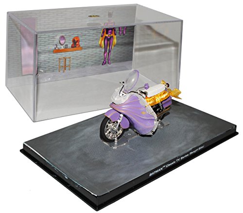 Eaglemoss Batman Classic TV Series Batgirl Bike Motorrad Batman Series Film 1/43 Sonderangebot Modell Auto mit individiuellem Wunschkennzeichen von Eaglemoss