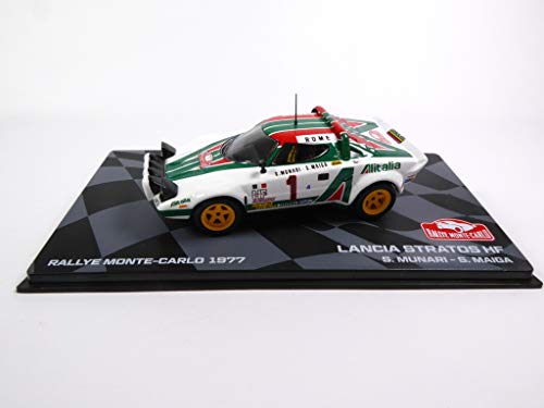 Eaglemoss Lancia Stratos HF 1977 Gewinner 1977 Monte Carlo Munari 1/43 Ixo (BR3) von Eaglemoss