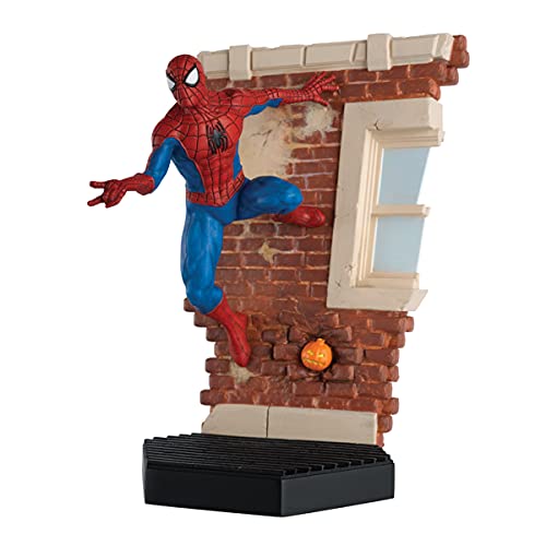 Eaglemoss MVSEN003 30600604122 Spider-Man Marvel Abbildung Kampf Pose Maßstab 1:18, Bunt, único von Hero Collector