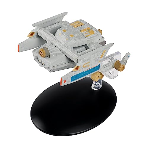 Eaglemoss Star Trek Starfleet Federation Tug Die Cast Model, Metall-Modell, Sammlerstück, Durchsichtiger Ständer, 12,7 cm von Eaglemoss