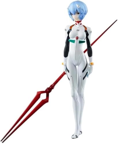 Eamily Anime-Actionfigur Ayanami Rei – 23 cm Ayanami Rei Cartoon-Modellstatue, Desktop-Dekoration, Handarbeit, Sammlung, Souvenir, Geschenk für Kinder-Fans von Eamily