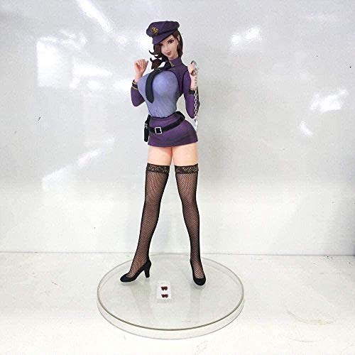 Eamily Anime Actionfigur Nasty S Polizei Frau Akiko PVC Figuren Sammlerstück Modell Charakter Statue Spielzeug Desktop Ornamente von Eamily