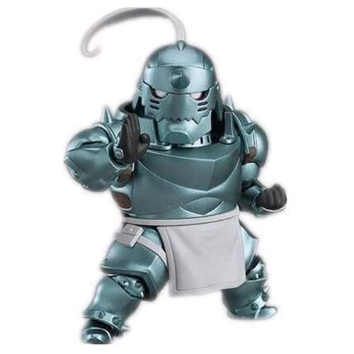 Eamily Anime Actionfigur Vollmetall Alchemist Alphonse Elric Sammlerstück Modell Statue Spielzeug PVC Figuren Desktop Ornamente von Eamily