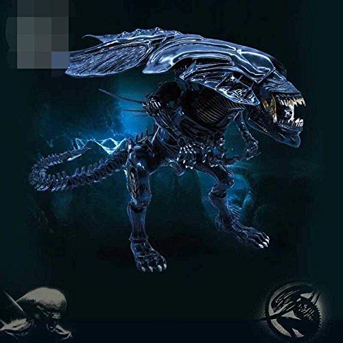 Eamily Anime Actionfigur Xenomorph Queen Sammlerstück Modell Statue Spielzeug PVC Figuren Desktop Ornamente von Eamily