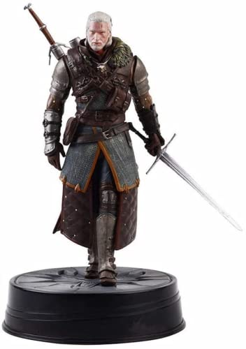 Eamily Anime Figuren Modell Statue Anime Wild Hunt Geralt Grand Master 2. Generation Figur Dekoration - 2. Generation Geraltfigur Modell Tisch Schreibtisch Decorati von Eamily