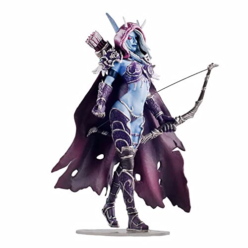 Eamily Arthas, Sylvanas Anime Figuren Modell, World of Warcraft PVC Action Cartoon Manga Game Charakter Modell Statue Figur Spielzeug Sammlerstücke Dekorationen von Eamily