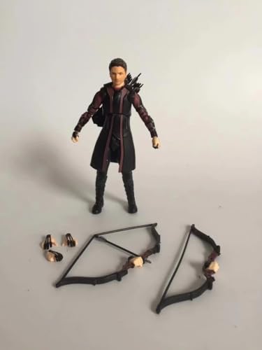 Eamily Avengers 3 Jeremy Renner Hawkeye Actionfigur Handgemachte PVC Anime Manga Charakter Modell Statue Figur Sammlerstücke Dekorationen Geschenke von Eamily