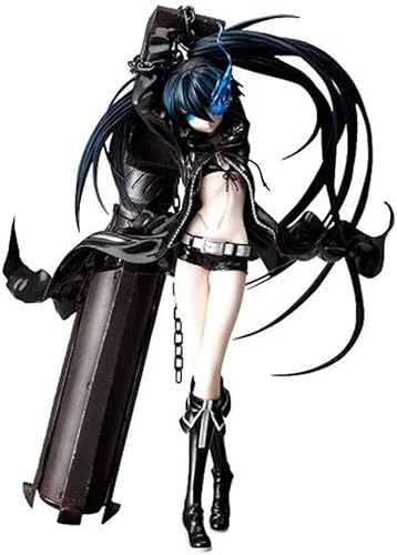 Eamily Black Rock Shooter Anime Actionfigur Sammelmodell Charakter Statue Spielzeug PVC Figuren Desktop Ornamente von Eamily