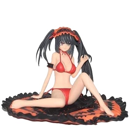 Eamily Date A Live Anime Actionfigur Kurumi Tokisaki PVC Figuren Sammlerstück Modell Charakter Statue Spielzeug Desktop Ornamente von Eamily