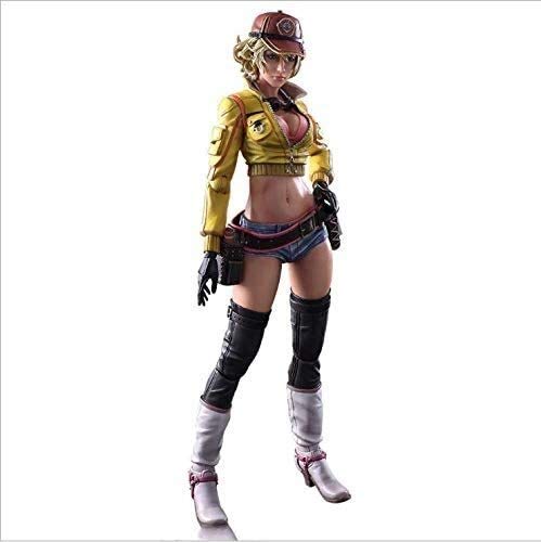 Eamily Final Fantasy Anime Action Figure Mechaniker Division PVC Figuren Sammlerstück Modell Charakter Statue Spielzeug Desktop Ornamente von Eamily