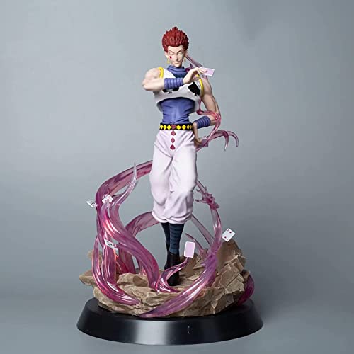 Eamily Hunter x Hunter Hisoka Morow Handgemachte 32 cm Hisoka Figur Statue Anime Sammlung Figur Puppe Spielzeug Geschenke für Anime Fans von Eamily