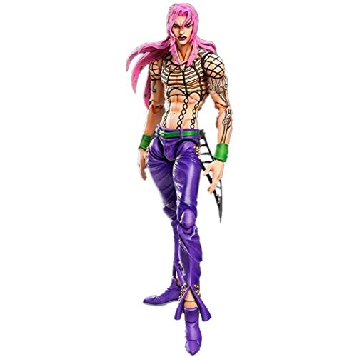 Eamily JoJo's Bizarre Adventure Diavolo Anime Action Figure Characters Model Statue Toys PVC Figure Desktop Ornaments von Eamily