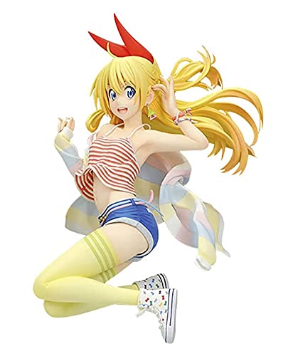 Eamily Kirisaki Chitoge Anime Actionfigur Charakter Sammlerstück Modell Statue Spielzeug PVC Figuren Desktop Ornamente von Eamily