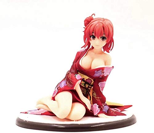 Eamily My Teen Romantic Comedy SNAFU Yuigahama Yui Anime Actionfigur Charakter Sammelmodell Statue Spielzeug PVC Figuren Desktop Ornamente von Eamily