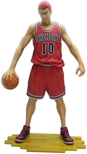 Eamily Slam Dunk Anime Actionfigur Sakuragi Hanamichi PVC Figuren Sammlerstück Modell Charakter Statue Spielzeug Desktop Ornamente von Eamily