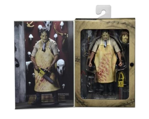 Eamily Texas Chainsaw Massacre Leatherface 40th Anniversary Edition Figure Handmade PVC Anime Manga Character Model Statue Figure Collectibles Decorations Gifts von Eamily