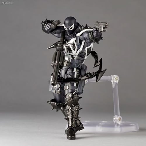 Eamily for Agent Venom Anime Action Figure Model Toy Doll Ornaments Can Be Collected Surprise Gifts von Eamily