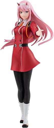 Eamily for Anime DARLING In The FRANXX Zero Two Actionfigur-Ornamente, 19 cm, 02 Charakter, Sammelfigur, Desktop-Modell, Statue, Geschenke (Null Two-B) von Eamily