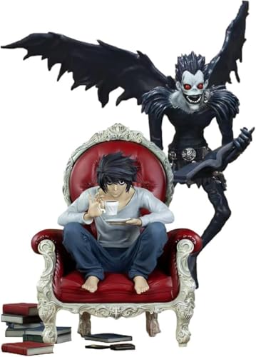 Eamily for Anime Figur Death Note Figur Light Yagami Actionfigur Modell Statue Death Note Figur Sammlung Ornament Schreibtisch Dekoration PVC (Typ 5) von Eamily