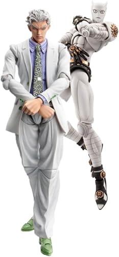 Eamily for Anime Kira Yoshikage Figure Killer Queen Figure Kira Yoshikage Action Figures PVC Statue Model Collectible Decoration (2pcs-2) von Eamily