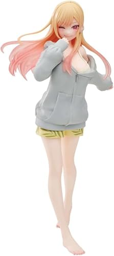 Eamily for Anime My Dress-Up Darling Figure Kitagawa Marin Action Figure PVC Cartoon Cute Girls Character Model Statue Ornament (Kitagawa Marin B) von Eamily