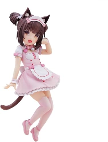 Eamily for Anime Nekopara Actionfigur Schokolade und Vanille liegend Position Modell Figur Statue mit Decke Cute Beautiful Girl Series (Chocolate C) von Eamily