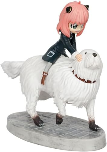 Eamily for Anya Forger Figure Chimera Mini Anime Action Figure Q Version PVC Figure Ornaments (Type 2) von Eamily