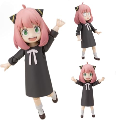 Eamily for Anya Forger Figure Chimera Mini Anime Action Figure Q Version PVC Figure Ornaments (Type8) von Eamily