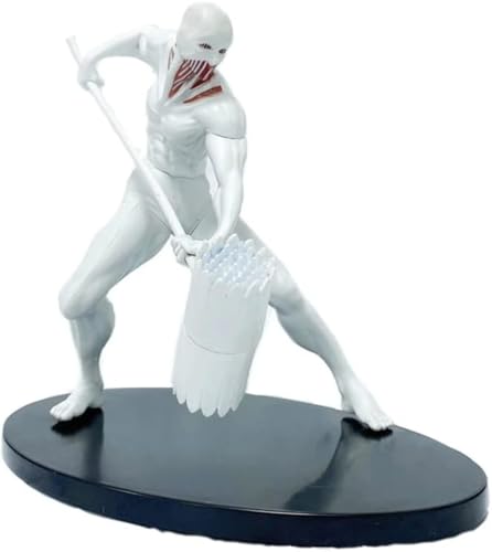 Eamily for Attack on Titan Statue PVC Collectible Gift Statue Anime Model Decoration (Female Titan) (Warhammer Giant) von Eamily