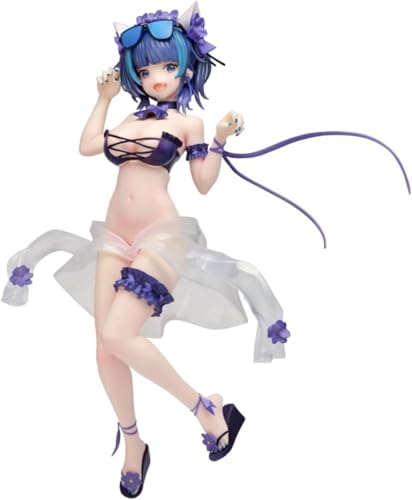 Eamily for Azur Lane-Figur, USS-Actionfigur, Anime-Charaktere, PVC-Modell, Sammlerstück, Dekoration, Ornamente, Statue, Bastelfigur (Hms Cheshire) von Eamily